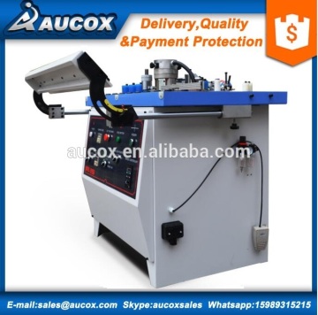 45 degree working table manual edge banding machine