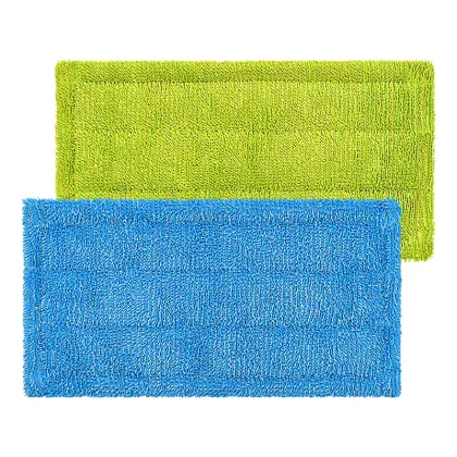 Reusable Microfiber Sweeper Dry Mop Pads with Straps for Swiffer