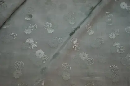 100% Viscose 120D Filament Flower Jacquard Woven Fabric
