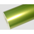 Satynowy Metallic Lemon Green Car Wrap Vinyl