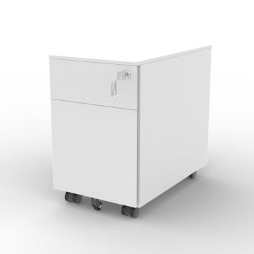 Mobile Pedestal Filing Cabinet: Modern 3-Drawer Steel Unit for Office, Bedroom, School, Workshop, and Hotels