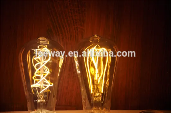 ST64 anqique light bulb edison bulb led with CEand RoHs