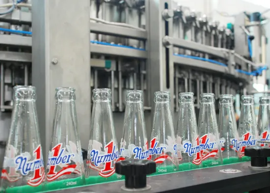 Automatic Glass Bottle Filling Equipment For Coca-cola, Sprite 20000bph 3-in-1