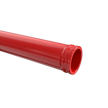 Factory Manufacturer Concrete Pump  ST52 Seamless hardened boom concrete pump pipe and twin wall delivery harden pipe