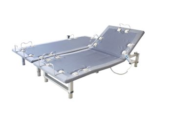 2015 new design adjustable bed double twin base