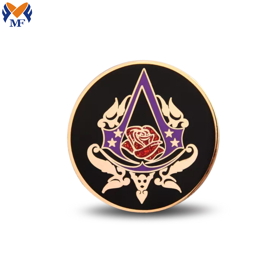 Custom Metal Figure Logo Badge Pin