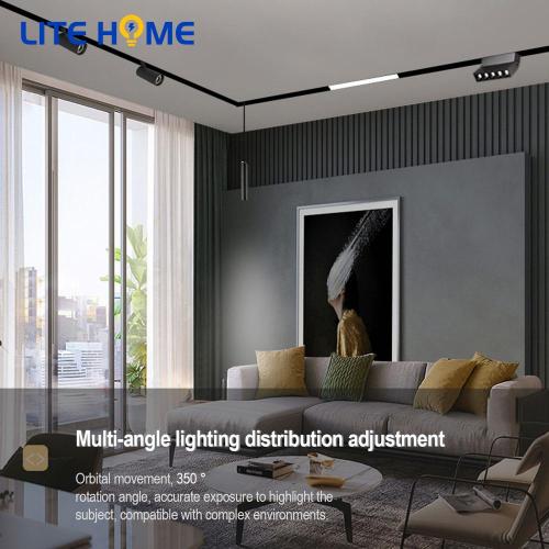 Lumière commerciale de piste de torchage à LED magnétique