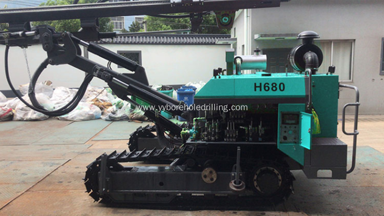 Mining Crawler Separated DTH Blast Hole Rig 30m