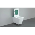 Bathroom Ceramic Tankless Wall Hung Toilet ForHotel