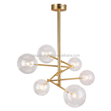 Modern Decorative Ceiling Light: Glass Pendant Lamp