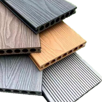 Decking WPC a prova di fuoco per giardini: decking in plastica in legno composito esterno co-estruso
