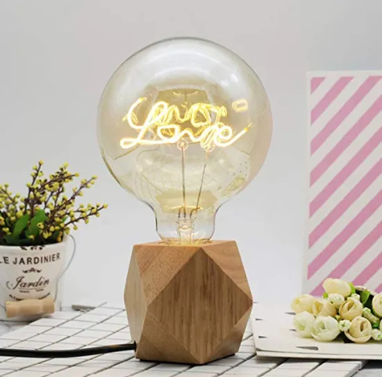 4W Dimmable 2200K LED Flexible Filament Bulb for Home Dreams and Love