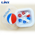 Pabrik Grosir Langsung Fashion OEM Colourful Wired Earphone