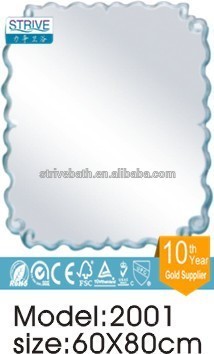 adjustable bathroom glass mirror