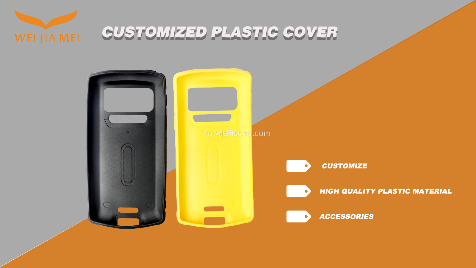 Carcasă pentru telefon mobil industrial din plastic