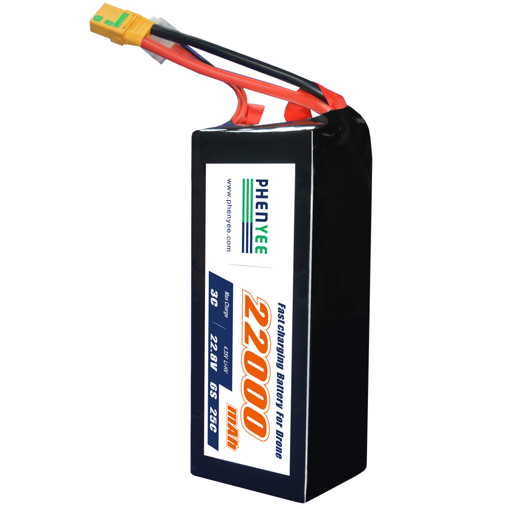 بطارية الشحن السريع السريع 22000mAh 25C 22.8V 6S