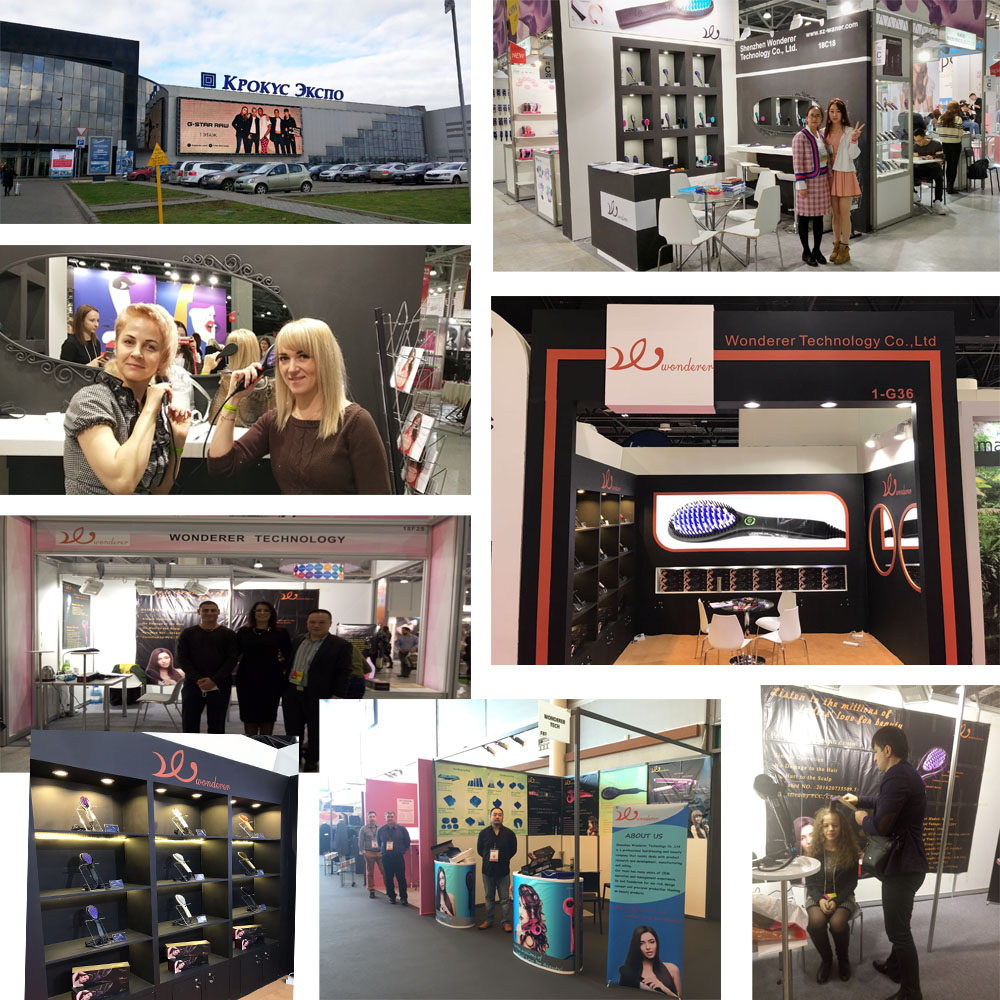 Hair Straightening Brush Exhibitions 