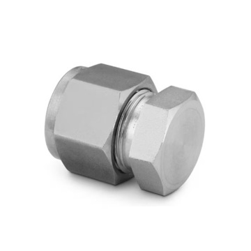 Stainless Steel 316 High Pressure 7/8 in. Caps 1/4'' Tube OD Compression Nut and Ferrules Sets