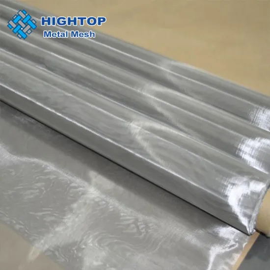 High Tensile Strength Molybdenum Wire Mesh: Ultra-Fine Twill Weave Screen