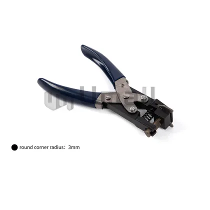 Parallel Jaws Action Sheet Metal Hole Punch Pliers 3mm Cutter