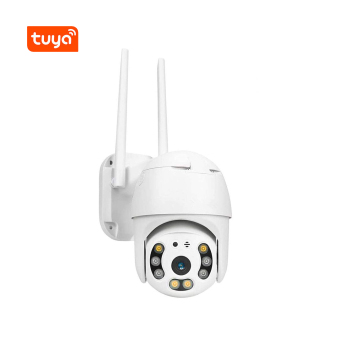 Kamera IP Tuya: Kamera Keselamatan WiFi 1080p dengan Penjejakan Auto 5MP, Zoom Digital 4x, dan Audio Dua Hala
