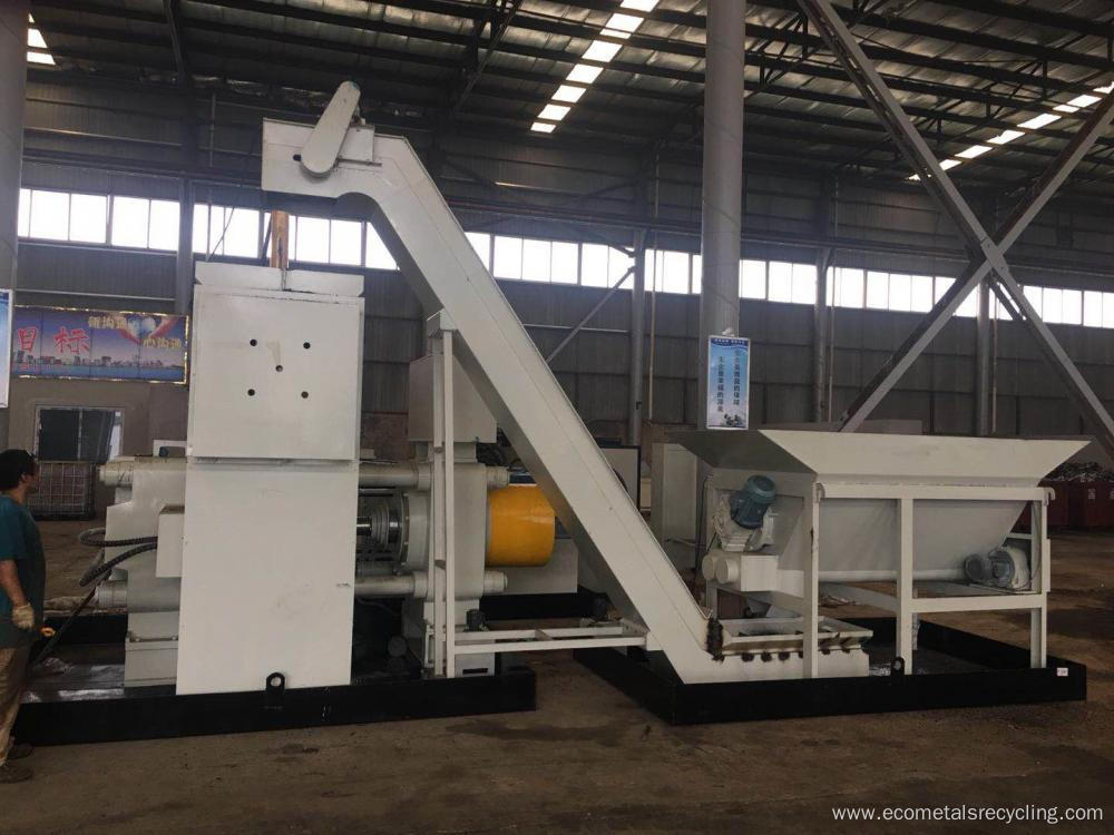 Steel Iron Copper Chips Aluminum Scrap Briquetting Machine