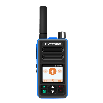 Ecome ET-A43 long range gsm sim android walkie talkie 4G