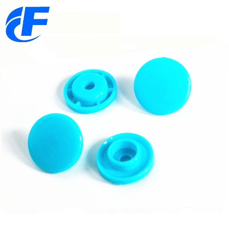 Round Plastic Snap ButtonT5 Baby Clothes Snaps Fasteners