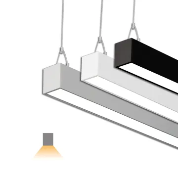 Direct & Indirect Gapless Linkable Office LED Linear Light