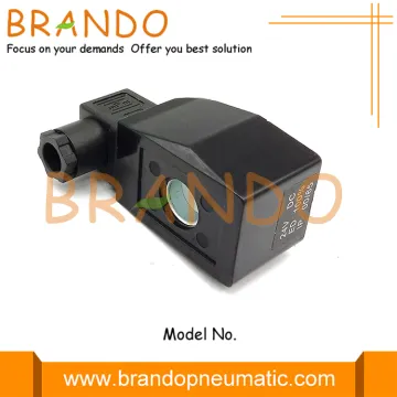 Flow Control Solenoid Valve AB510 DIN43650A Electrical Coil