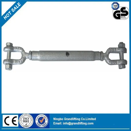 Hot Deep Galv Drop Forged Rigging Closed Body Turnbuckle