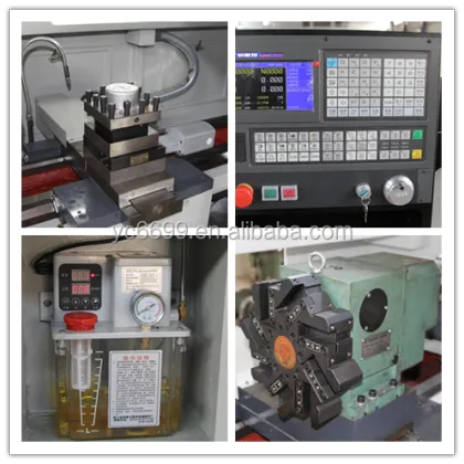 CK6150A Metal CNC Lathe with Live Tooling