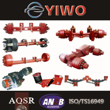 All kinds trailer axle for all kinds special vehicle
