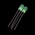 Ultra Bright 5mm Diffused Green LED 0.2W 520nm