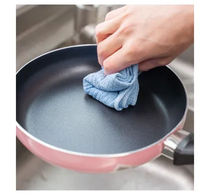 4 Packs Plaid Clean Towels for Kitchen