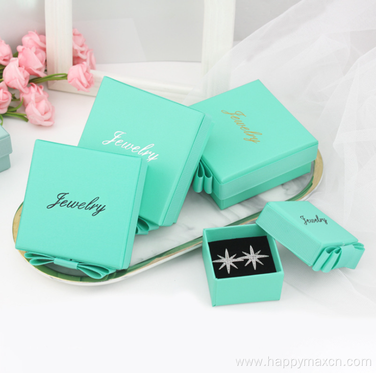 Wholesale Custom Logo jewelry packing Box