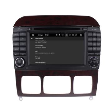 2 Din Car Multimedia System Benz S400