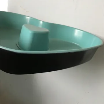 Promotion choice carbon steel heart shaped cake pan