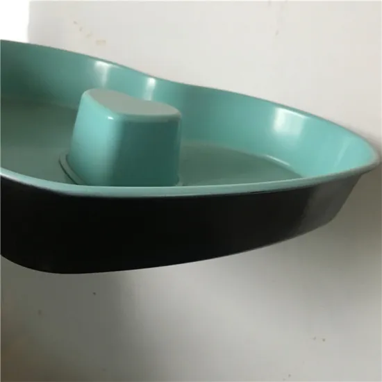 Promotion choice carbon steel heart shaped cake pan