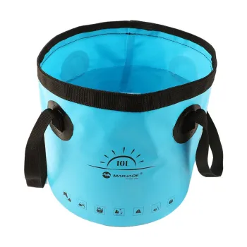 Collapsible Silicone Water Bucket for Outdoor Activities