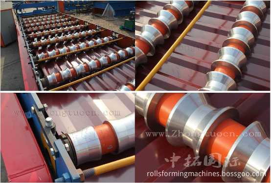 roof tile metal machine