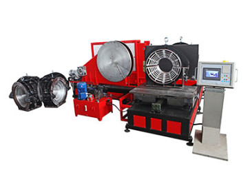 Angle fitting welding machine
