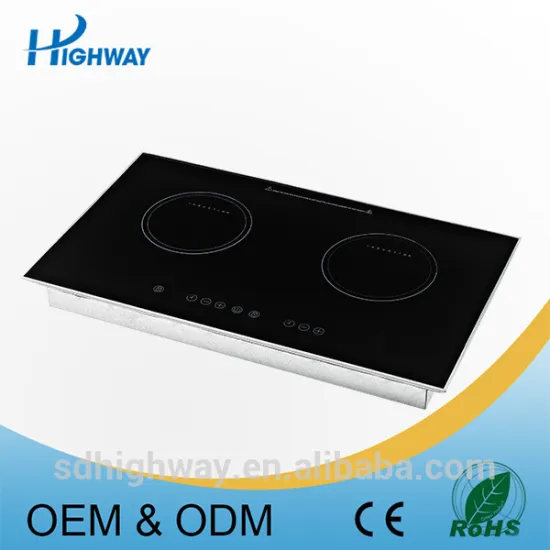 2014 highway brand sensor touch 2 burners induction cooker 13A