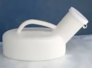 Hygienic Plastic Urinal for Medical Use