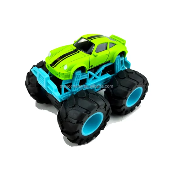 New Arrival: Big Wheels Alloy Pull-Back Off-Road Simulation Monster Car Model Diecast Toys