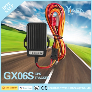 Yiwen 9-80V Wide Voltage GX06s GPS Tracker With Alarm & Remote Control Power Cutting