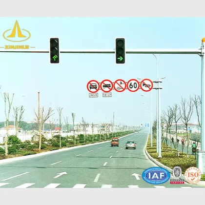 Traffic Pole And Galvanized Steel Traffic Sign Poles
