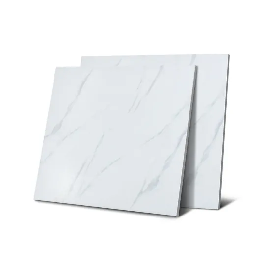 Matte Non-slip White Carrara Marble Porcelain Floor Tiles for Villa and Hotel