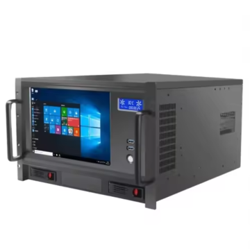 Industrial 6U Server Chassis with 2 Bay Storage and 5.25\" Optical Drive for Workstation