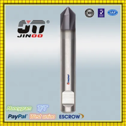 Solid Carbide Core Drill with Thread Shank Fein Quick-in Shank